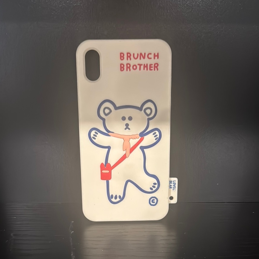 Brunch Brother Bear Phone Case - Cream